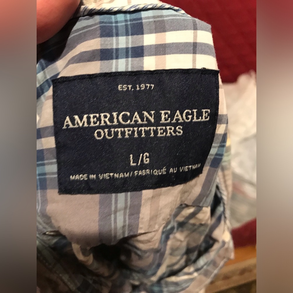 Older American Eagle button down shirt